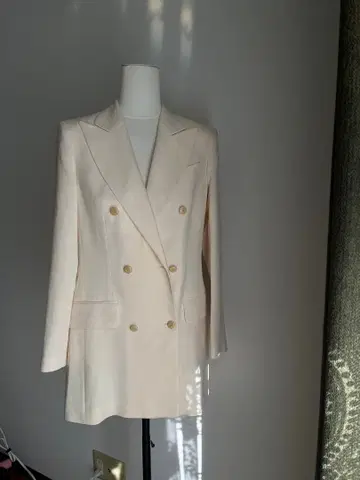 Salvatore Ferragamo 테일러드 자켓 아이보리