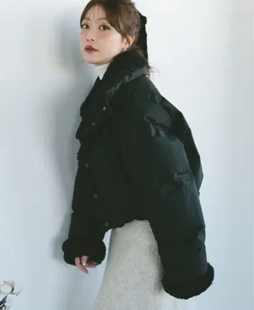 Ecrel 리버서블 보아 다운