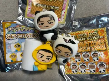 GENERATIONS 인형옷 키링 코모리 하야토 3종