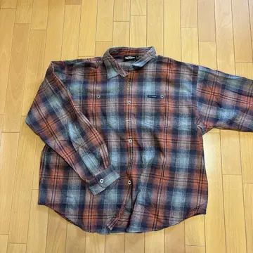 Harley-Davidson 체크 무늬 플란넬 셔츠 XL