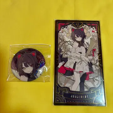 이누이 토코 니지산지 타로 글리터 캔뱃지 타로 카드 세트