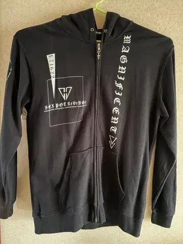 SEX POT ReVeNGe 해골 후드티