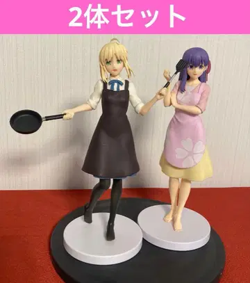 에미야가 오늘의 밥 프리미엄 피규어 세이버 마토 사쿠라 2종 세트