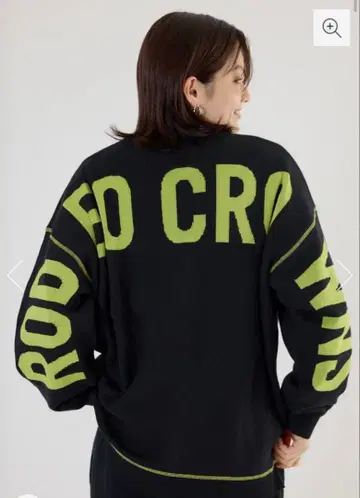 RODEO CROWNS 맨투맨 라이크 로고 가디건