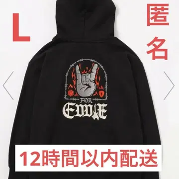 덤 포함 완판 STRANGER THINGS 콜라보 그래픽 후드티 L