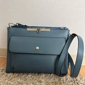 [ HUNDRED ] 블루 숄더백