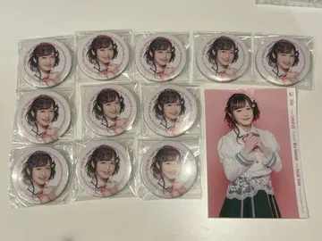 반다 하즈키 D4DJ 사쿠라다 미유 캔뱃지 프로마이드