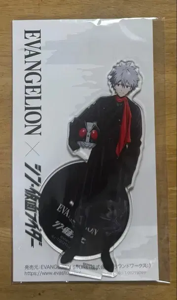 미개봉 에반게리온 X 신 가면라이더 아크릴 스탠드 나기사 카오루