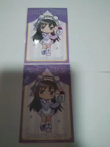 아케미 호무라 롤 아이스크림 구매 혜택 엽서 마도카 마기카