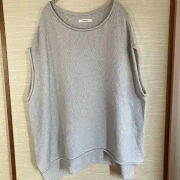 니트 싫어하는 사람이 만든 사각 핸섬 니트 4L 빅 사이즈 베스트