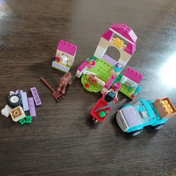 레고 블록 농장 세트와 보관 케이스