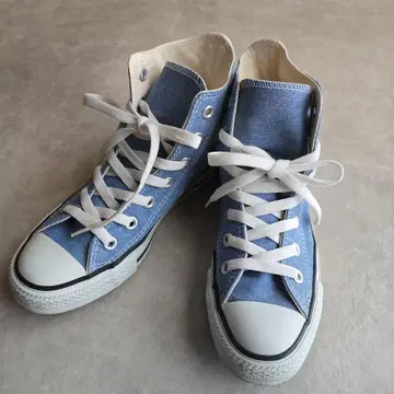 CONVERSE 하이컷 스니커즈 라이트 블루