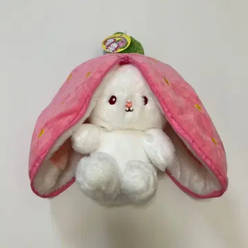 숨바꼭질 애니멀 딸기 토끼 봉제 인형