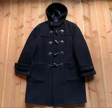 [ 새상품급 ] Paul Smith 멜톤 울 더플 코트 후드 부착