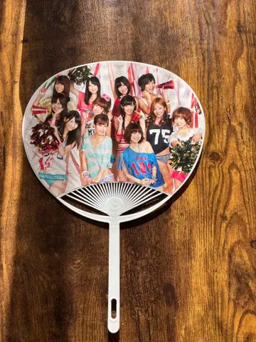 AKB48 멤버 집합 사진 부채&클리어 파일