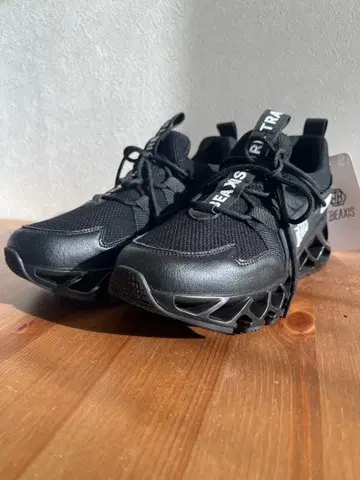 BEAXIS 블랙 스니커즈 AZ-1838 S