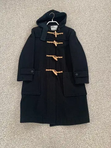 MHL. 엠에이치엘 더플 코트 네이비 사이즈 I
