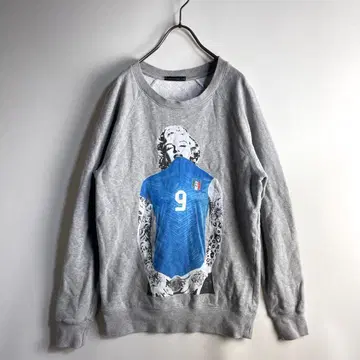 rude 루드 마릴린 먼로 콜라주 맨투맨 이탈리아 축구