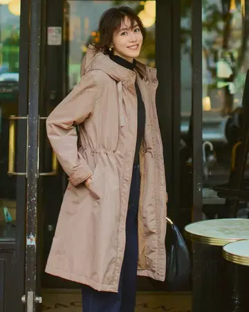 마법의 온도 그로그랭 코트 입체 후드 토프 두클라쎄 DoCLASSE