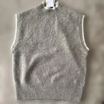 [택 포함 새상품] 유나이티드 애로우즈 폭스 캐시미어 니트 베스트