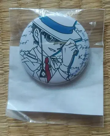 [ 익명 배송 ] 명탐정 코난 괴도 키드 캔뱃지 레어