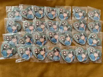 닌타마 란타로 닌타마 난자타운 하트 캔뱃지 나카자에마 초지 28개