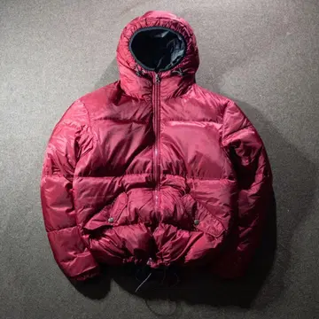 00s Eddie Bauer 푸퍼 다운 재킷 짧은 기장 S