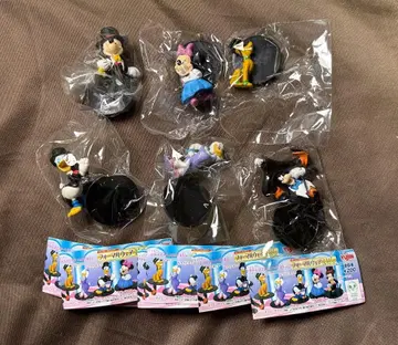 디즈니 캐릭터 포멀 의류 피규어 컬렉션 전 6종 세트