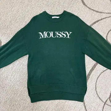 MOUSSY 그린 니트