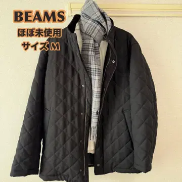 BEAMS 퀼팅 다운 자켓 M