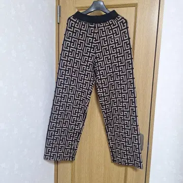 기하학 패턴 와이드 팬츠