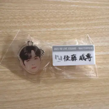 masterpiece 고토 타케루 얼굴 아크링 키링 명찰