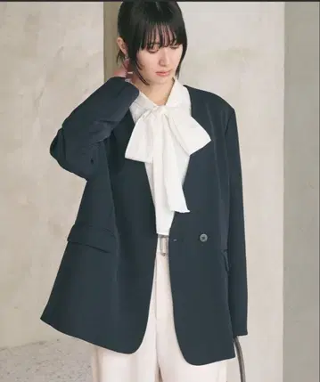 BEAUTY&YOUTH UNITED ARROWS 리본 타이 블라우스