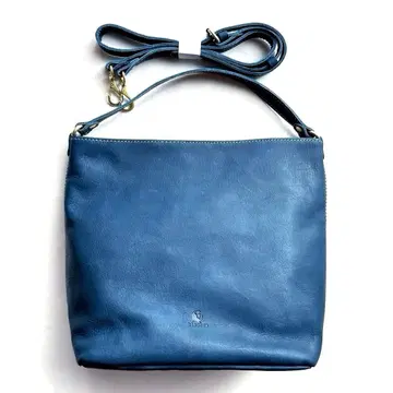 [ 새상품 ] kissora 키소라 버킷형 2way 숄더백 다크 네이비