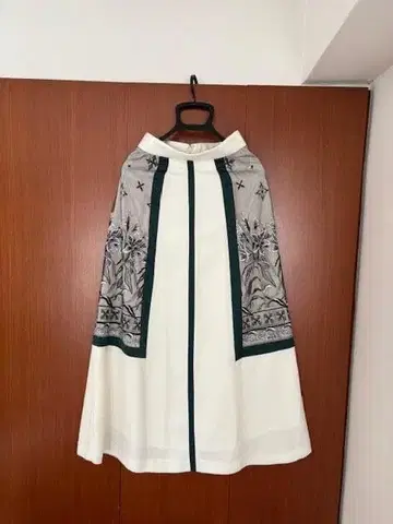 MURRAL 플라워 자수 레이스 스커트 S