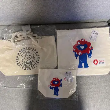 오사카 간사이 만박 미야쿠미야쿠 토트백 세트
