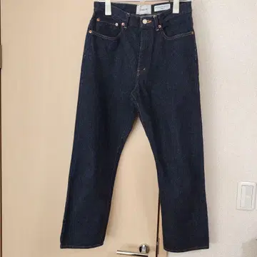 YAECA 데님 팬츠 men ( 와이드 테이퍼드 13ww 30 인치 )