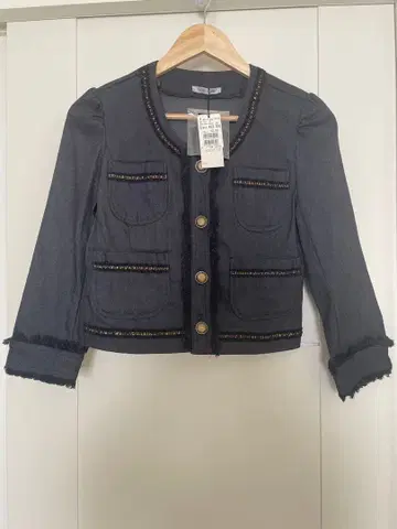 스콧 클럽 노카라 자켓