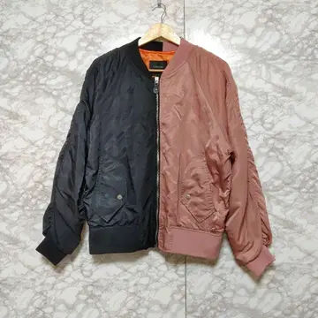 CASPER JOHN 점퍼 블루종 아우터 바이컬러 M