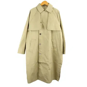 새상품급 TISSU 하이덴시티 에포트리스 트렌치 코트 베이지