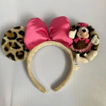 미니 마우스 레오파드 무늬 머리띠
