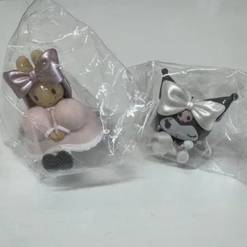 산리오 쿠로미 마론크림 리본 피규어 마스코트