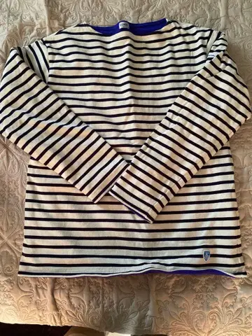 ORCIVAL 스트라이프 긴팔 T셔츠 사이즈 4