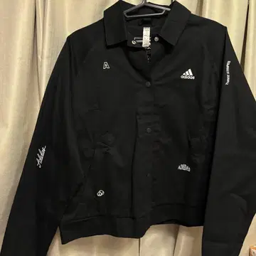 adidas 블랙 점퍼 M 사이즈