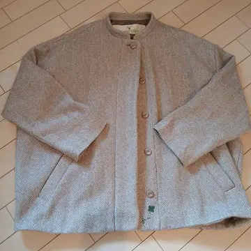 fu-ai 드럭 스토어즈 헤링본 노카라 자켓 3