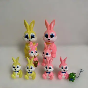 피규어 세트 컬러풀