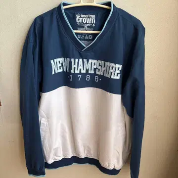 구제 의류 american Crown 나일론 자켓 XL 네이비/화이트