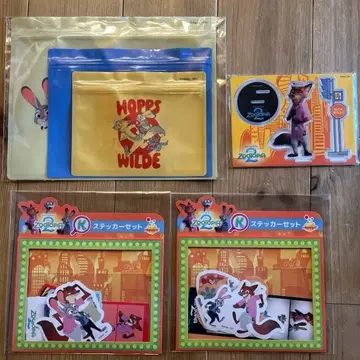 주토피아2 제일복권 Happy복권 4세트 굿즈