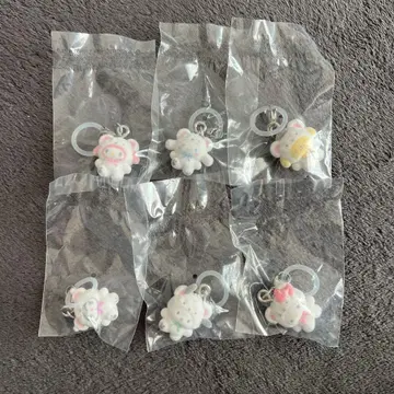 메지루시 액세서리 산리오 캐릭터즈 후와후와 스노우 컴프 가챠