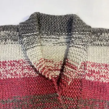 손뜨개질 여성 니트 가디건 M 사이즈